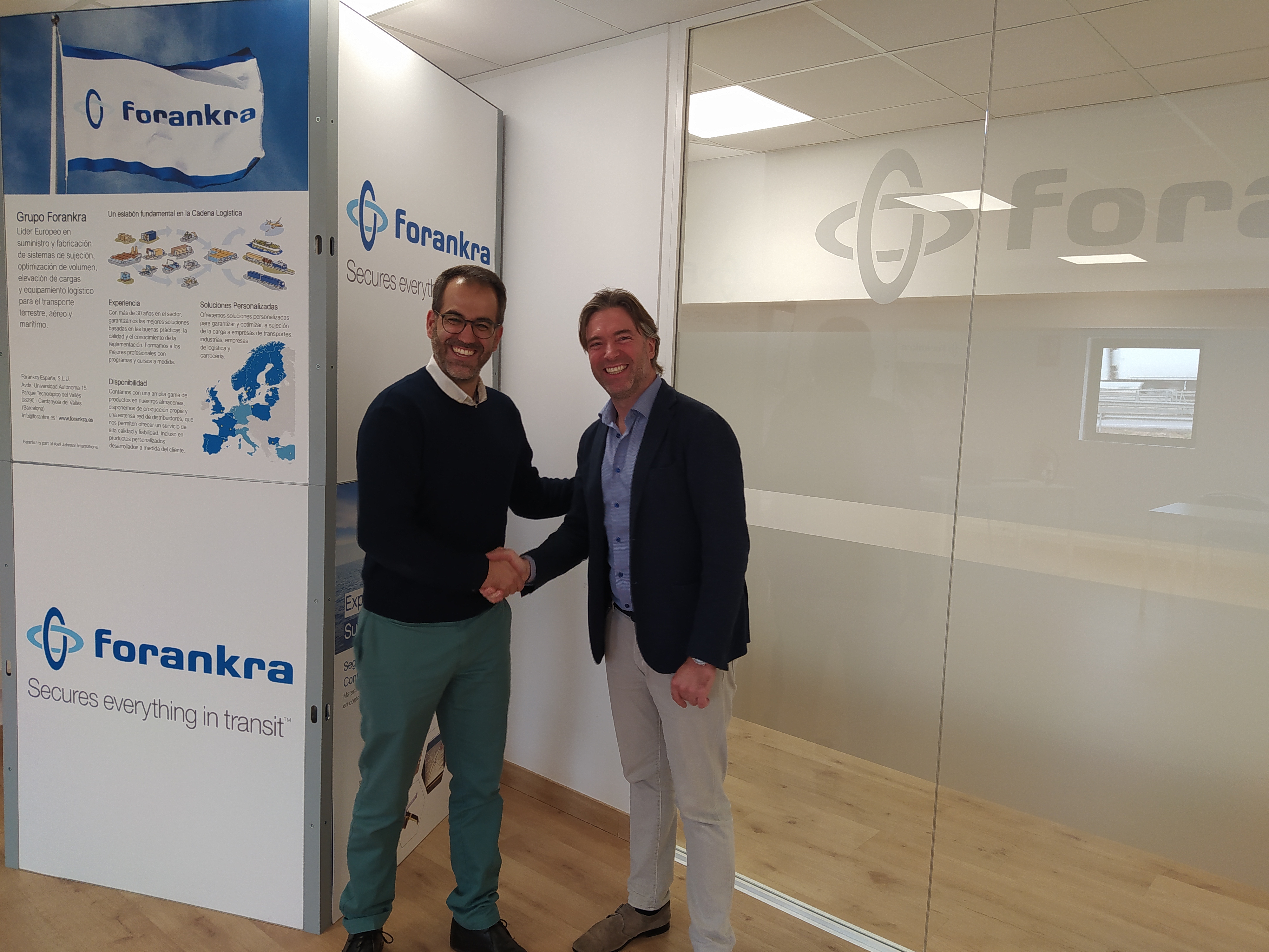 Fran Muñoz (Forankra) eta Wouter Satijn (Joloda Hydraroll)